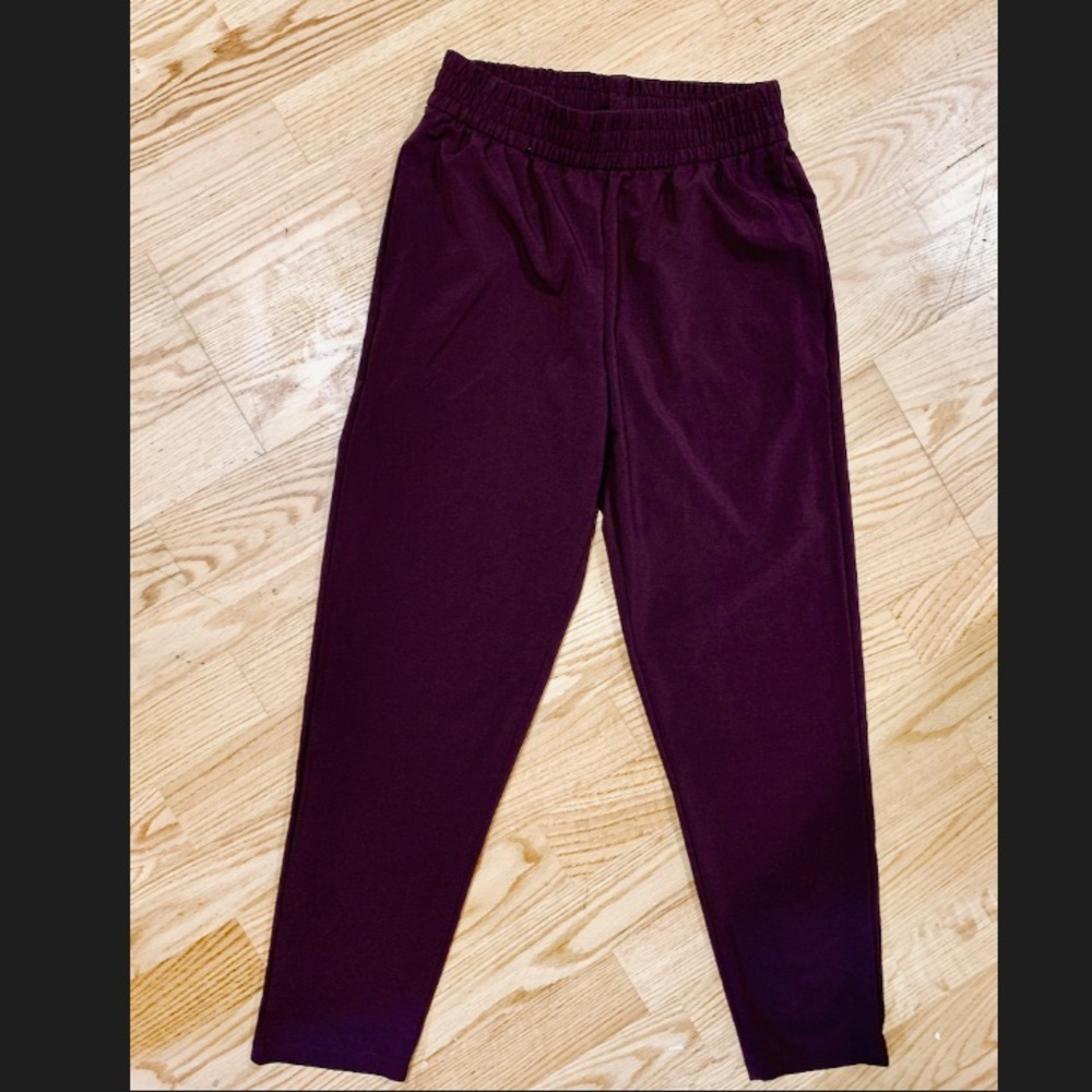 NWOT Victoria’s Secret Sport burgundy/maroon pants